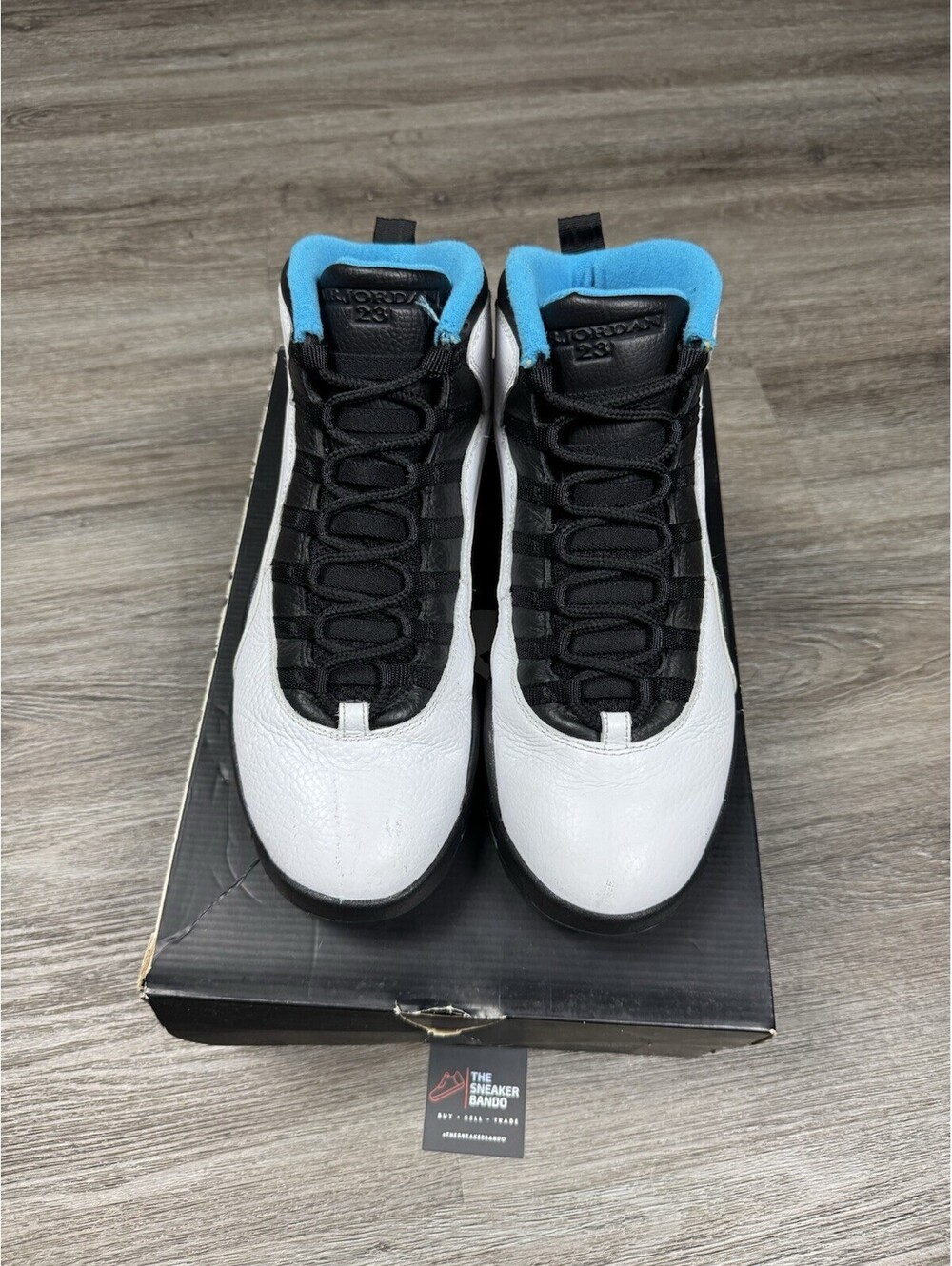 Size 11 - Air Jordan 10 Retro 2014 Powder Blue - Picture 2 of 9